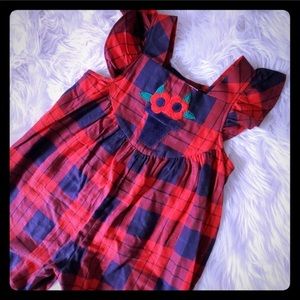 Florence Eiseman plaid jumper size 18m